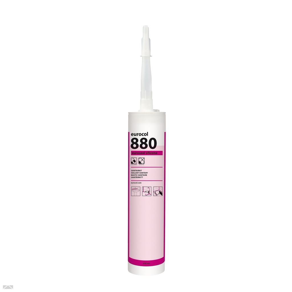 Eurocol 880 Euroseal Siliconenkit Trijs 310 ml.
