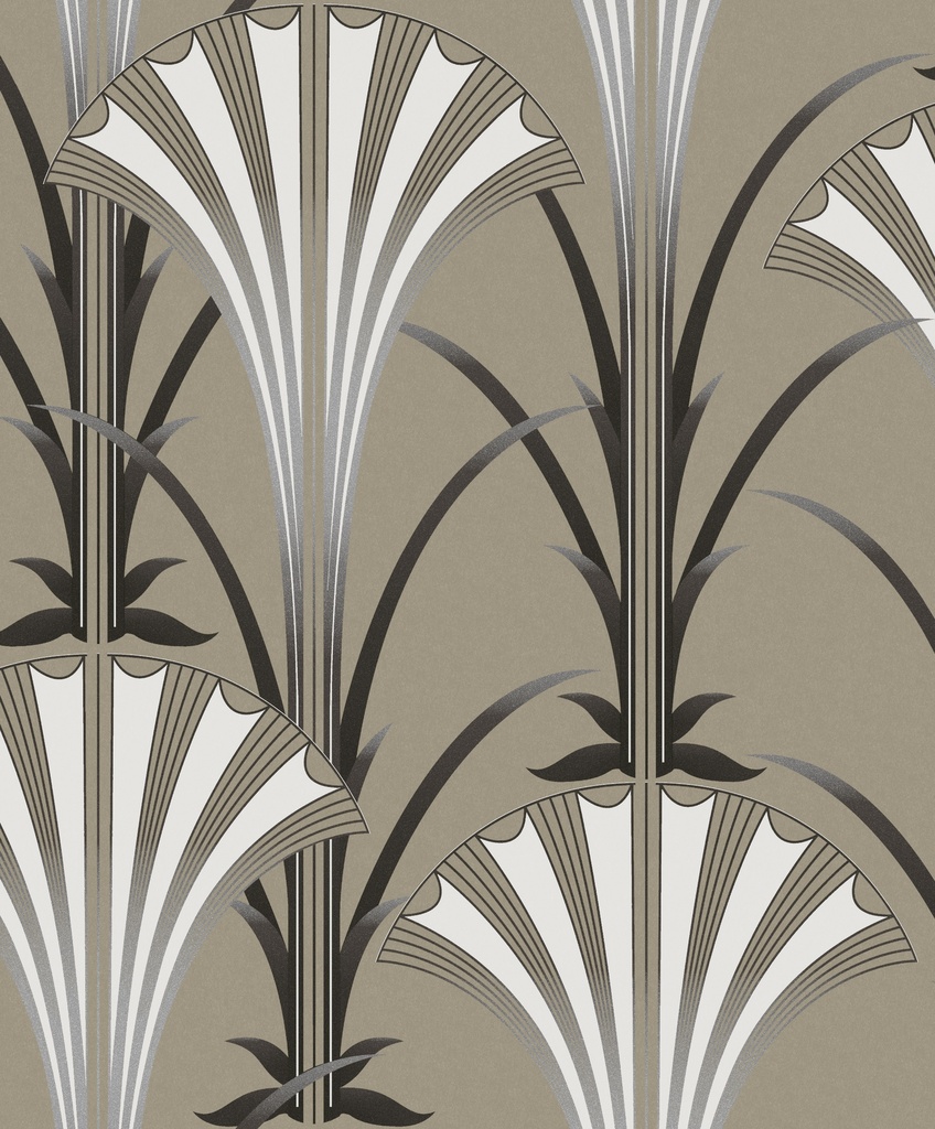 Behang Agathe Grada Taupe AGA001