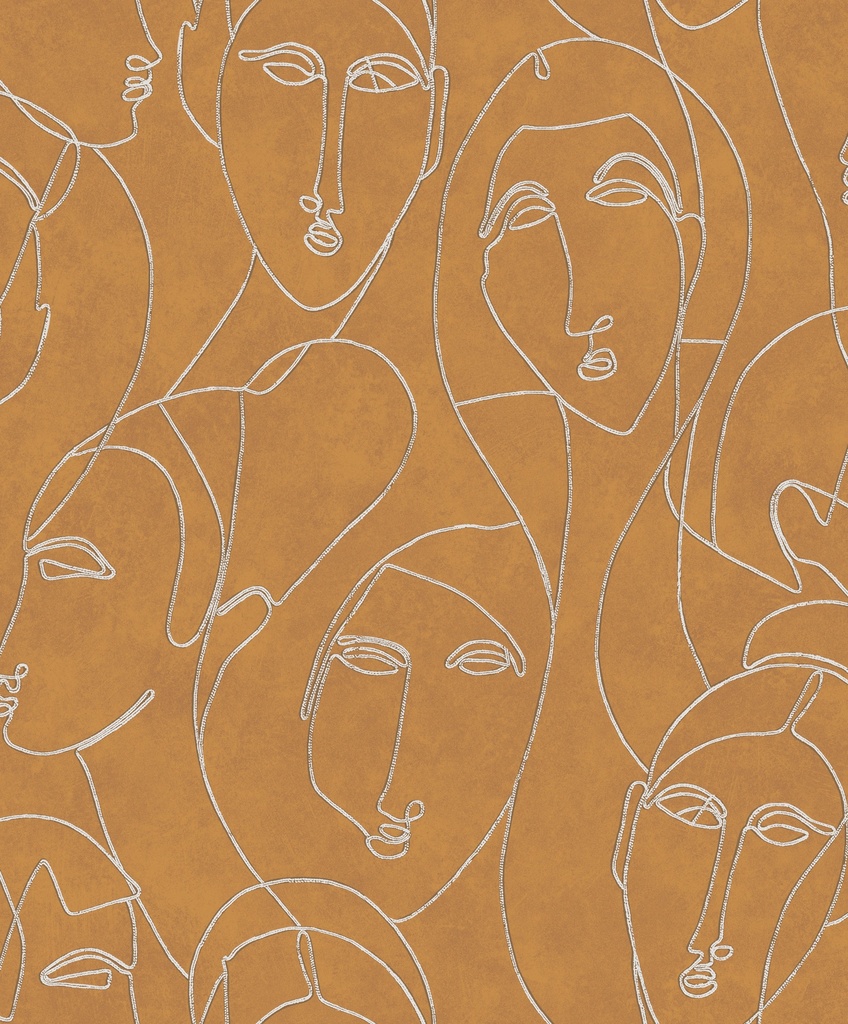 Behang Agathe Nefertiti Gold AGA503