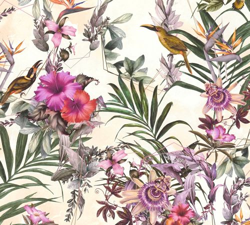Vliesbehang Dream Flowery 381786