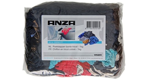 [1059738]  Poetslap Tricot Bont 1Kg 