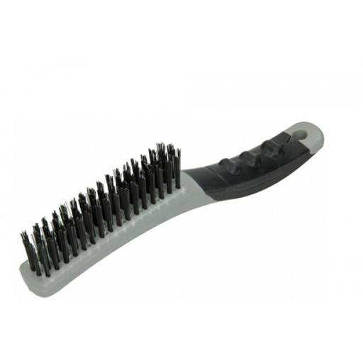 [1002831]  Prof Staalborstel Softgrip 4 Rij