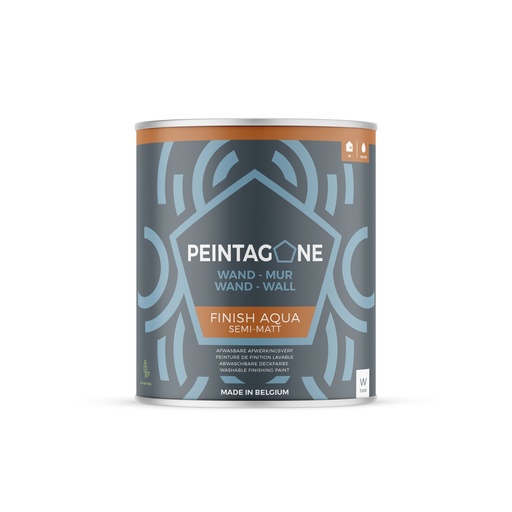  Finish Aqua Semi Matt Wit