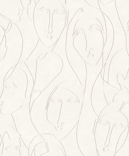 [AGA501] Behang Agathe Nefertiti Papyrus AGA501